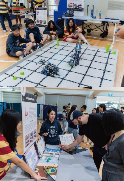 華中國際部STEAM Fair 匯聚創客精神與科學實作 跨域融合擴大國際視野